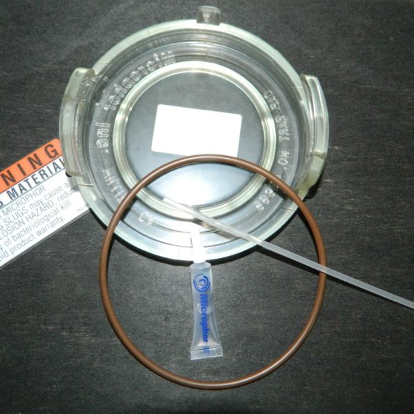 chlorinator lid leaking